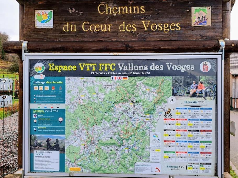 Gite Spa "La Foret Argentee" Proche Gerardmer Laveline-du-Houx エクステリア 写真