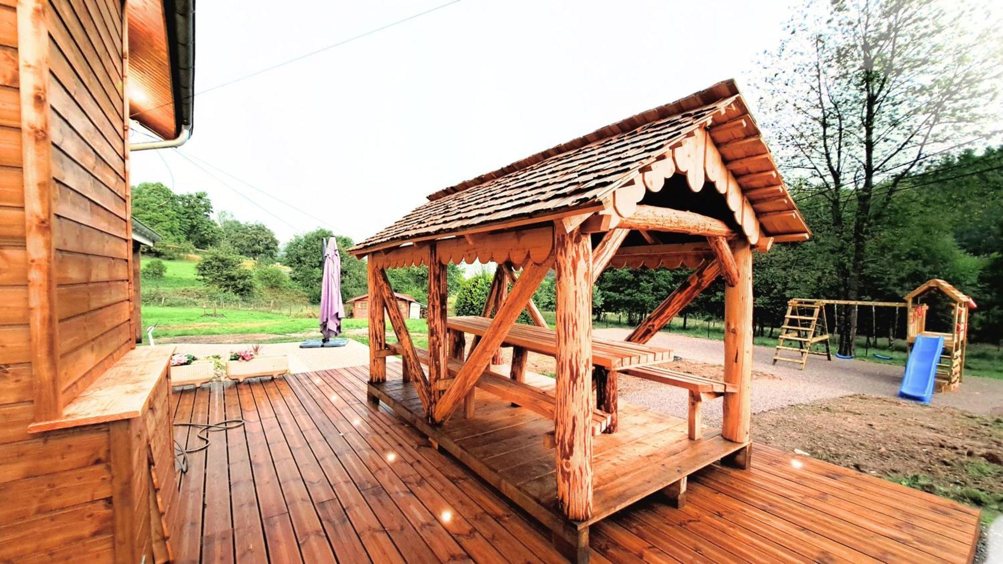 Gite Spa "La Foret Argentee" Proche Gerardmer Laveline-du-Houx エクステリア 写真